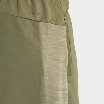 ADIDAS PERFORMANCE Regular Workout Pants in Green