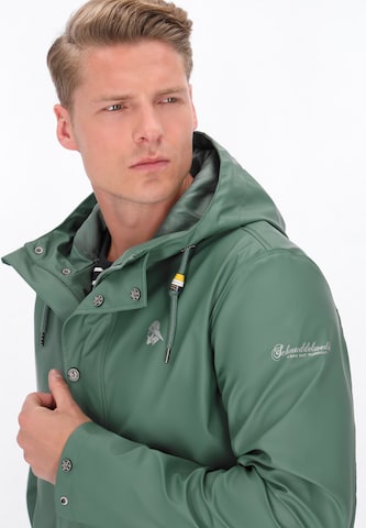 Schmuddelwedda Weatherproof jacket in Green