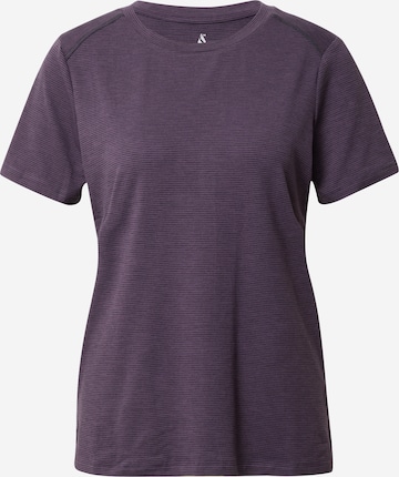 purpurinė SKECHERS Sportiniai marškinėliai: priekis