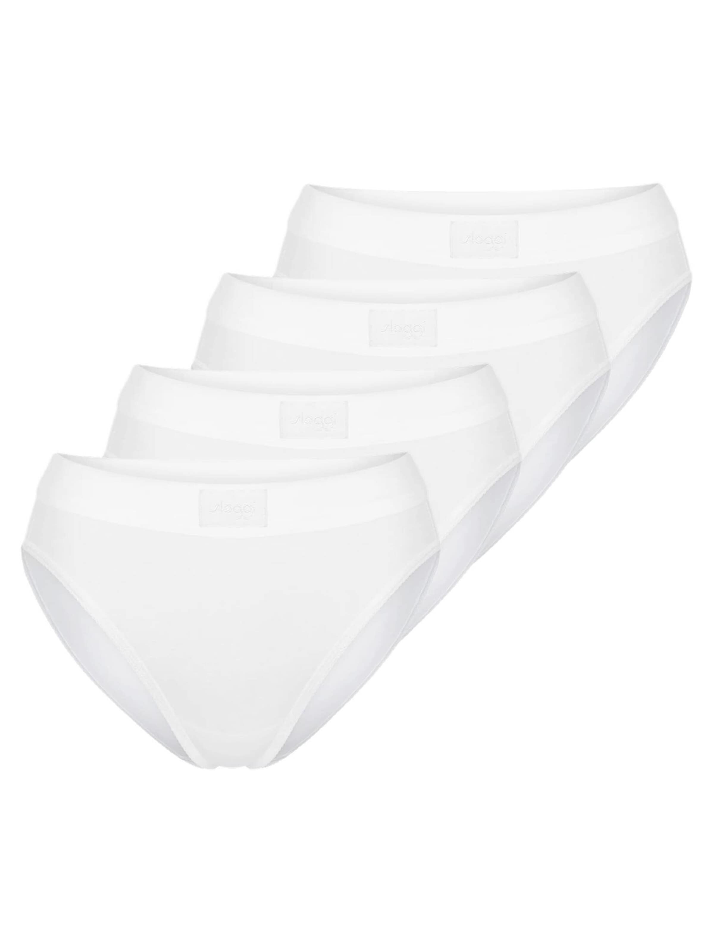 SLOGGI Panty 'Double Comfort T' in White: front