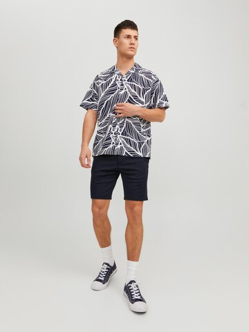 JACK & JONES Regular Chinohousut 'Phil' värissä sininen