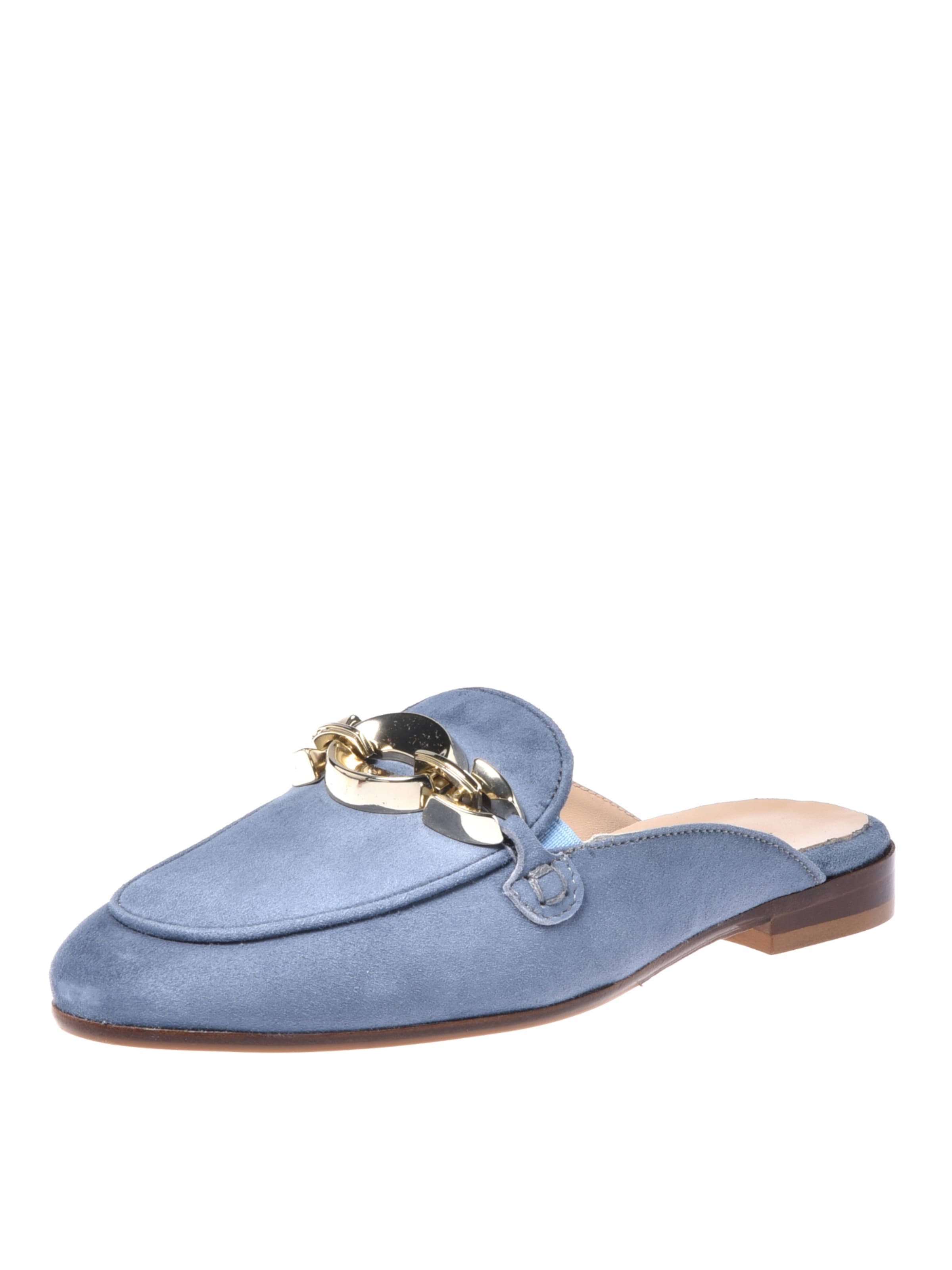 BALDININI Muiltjes in Blauw: voorkant