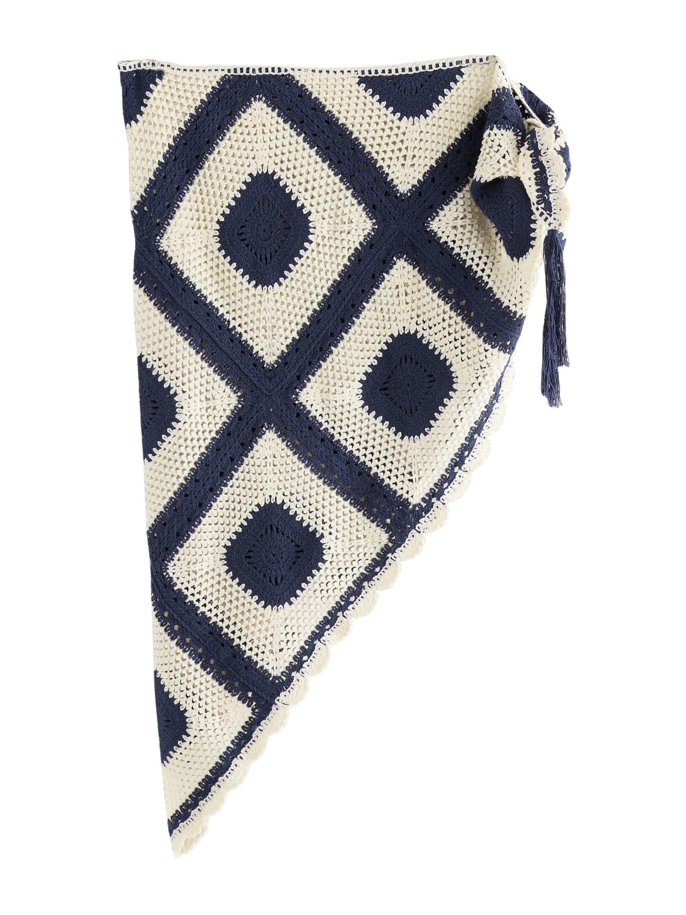 Next Хавлия за плаж в синьо: отпред