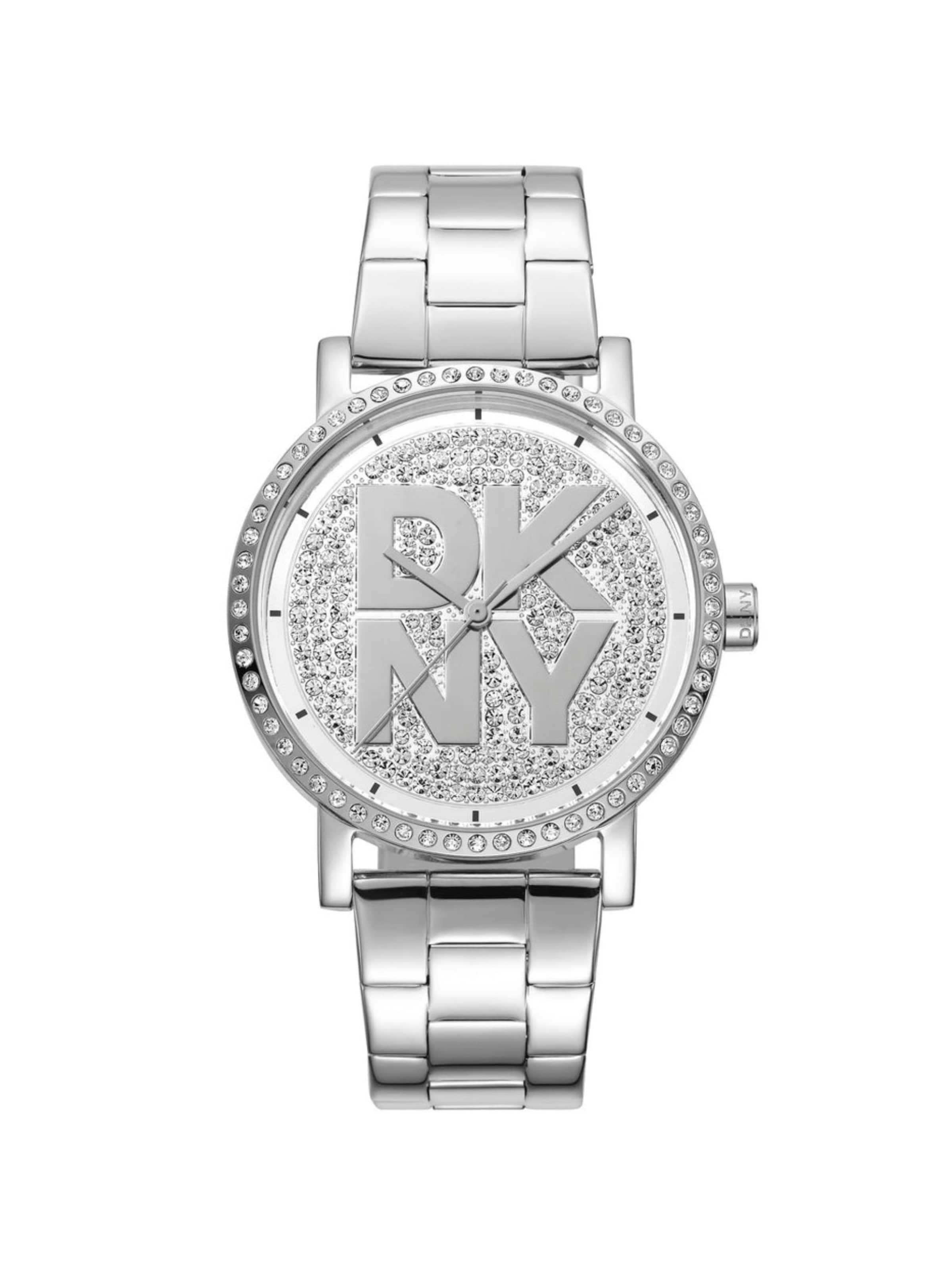 DKNY Analoguhr‌‌‌‌ in Silber: Vorderseite