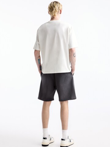 Pull&Bearregular Hlače - siva boja