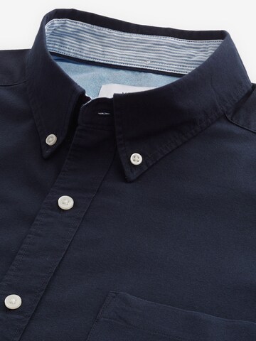 Next Slim fit Srajca | modra barva