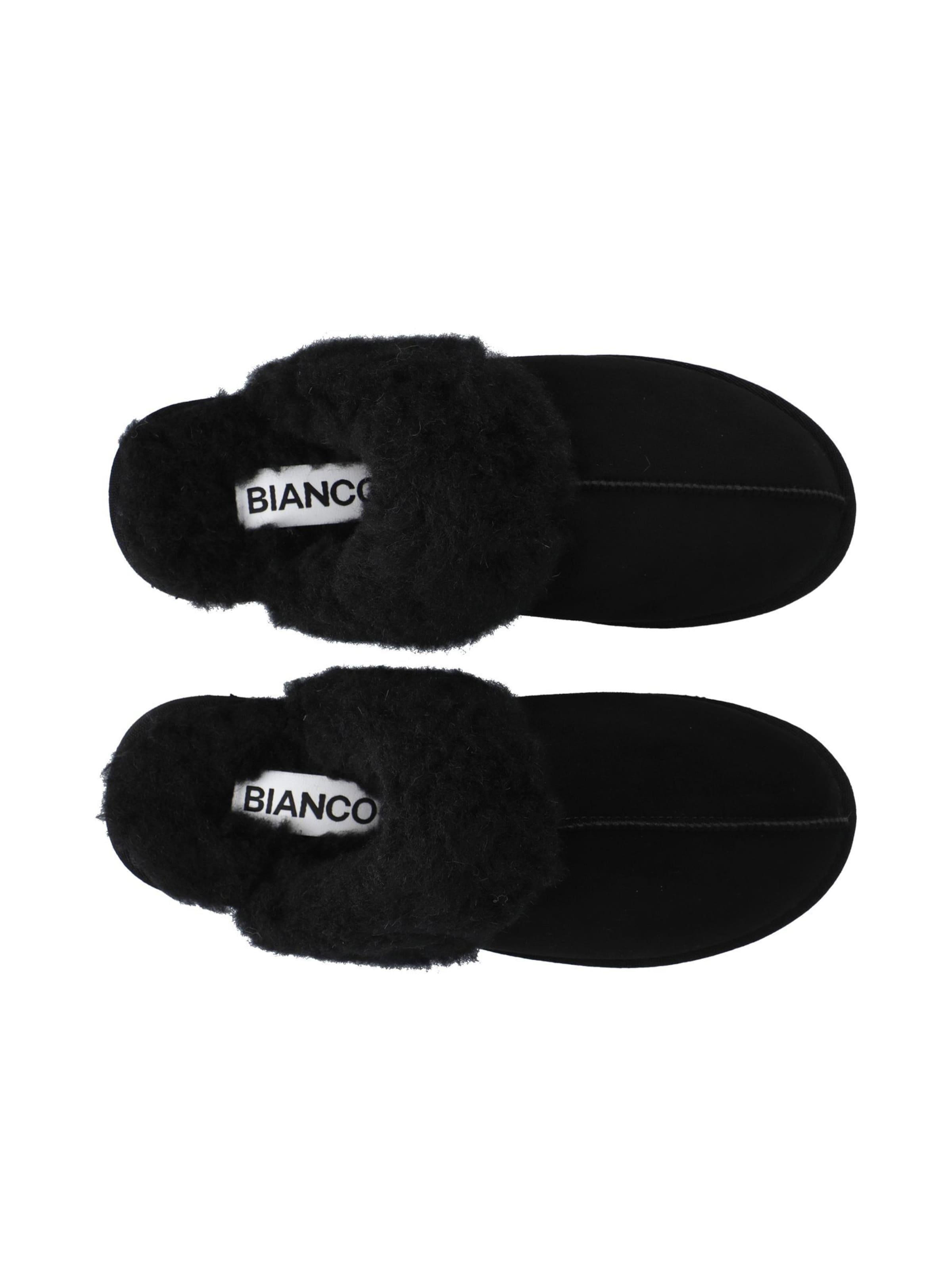 Bianco Huisschoenen 'Sweetie' in Zwart