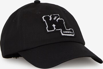 Cappello da baseball ' Varsity ' di Karl Lagerfeld in nero: frontale