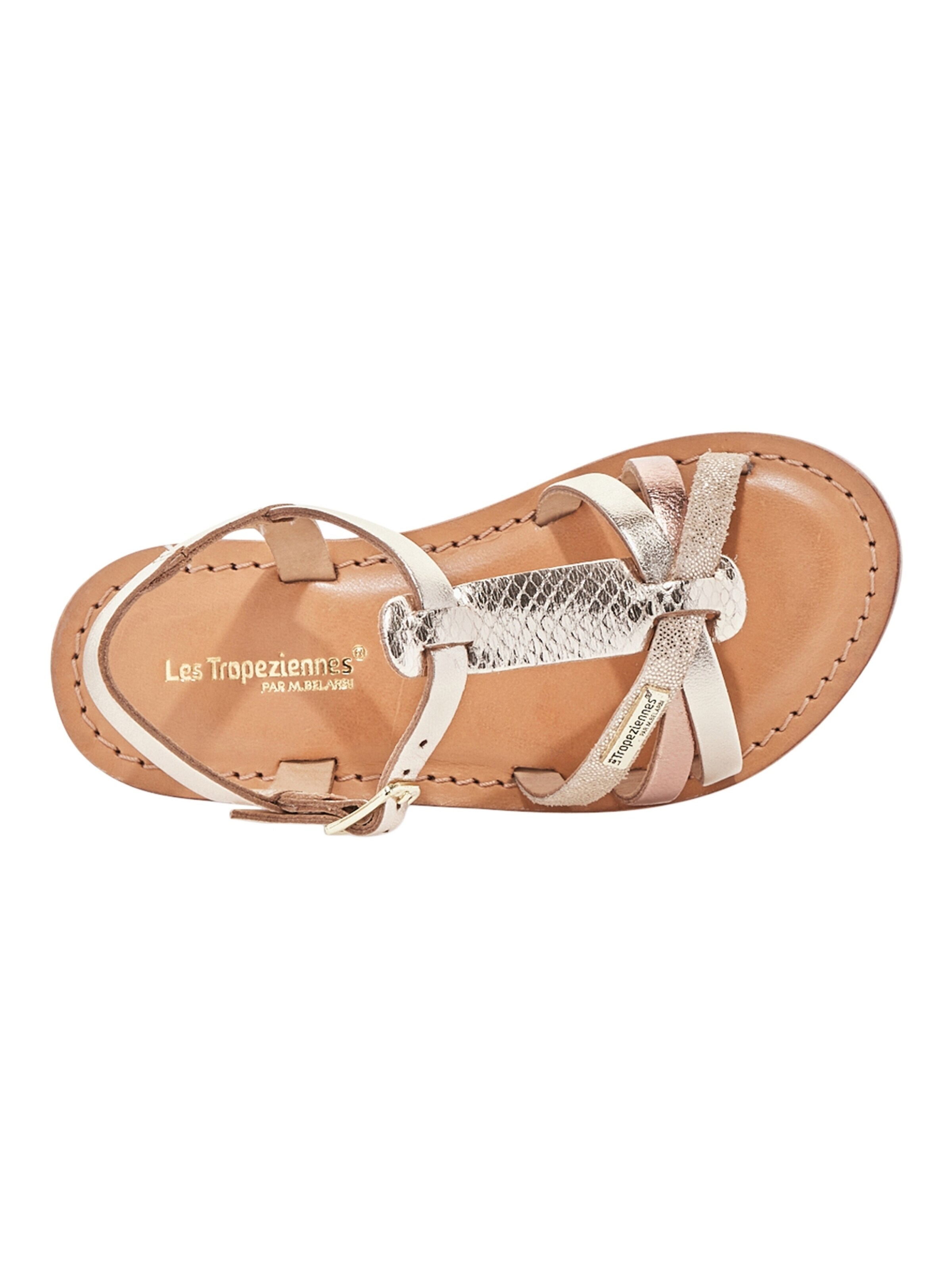 Sandales 'Ledersandalen für Kinder von Belarbi Baguera' Les Tropéziennes en or