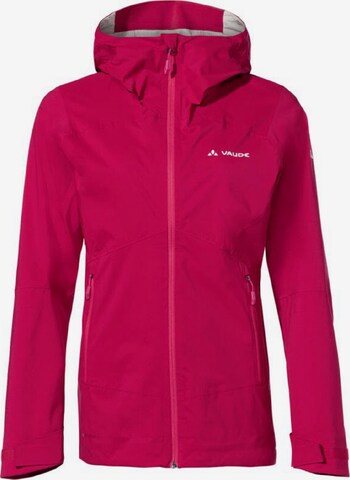 VAUDE Outdoor Jacket 'Sominy' in Pink: front