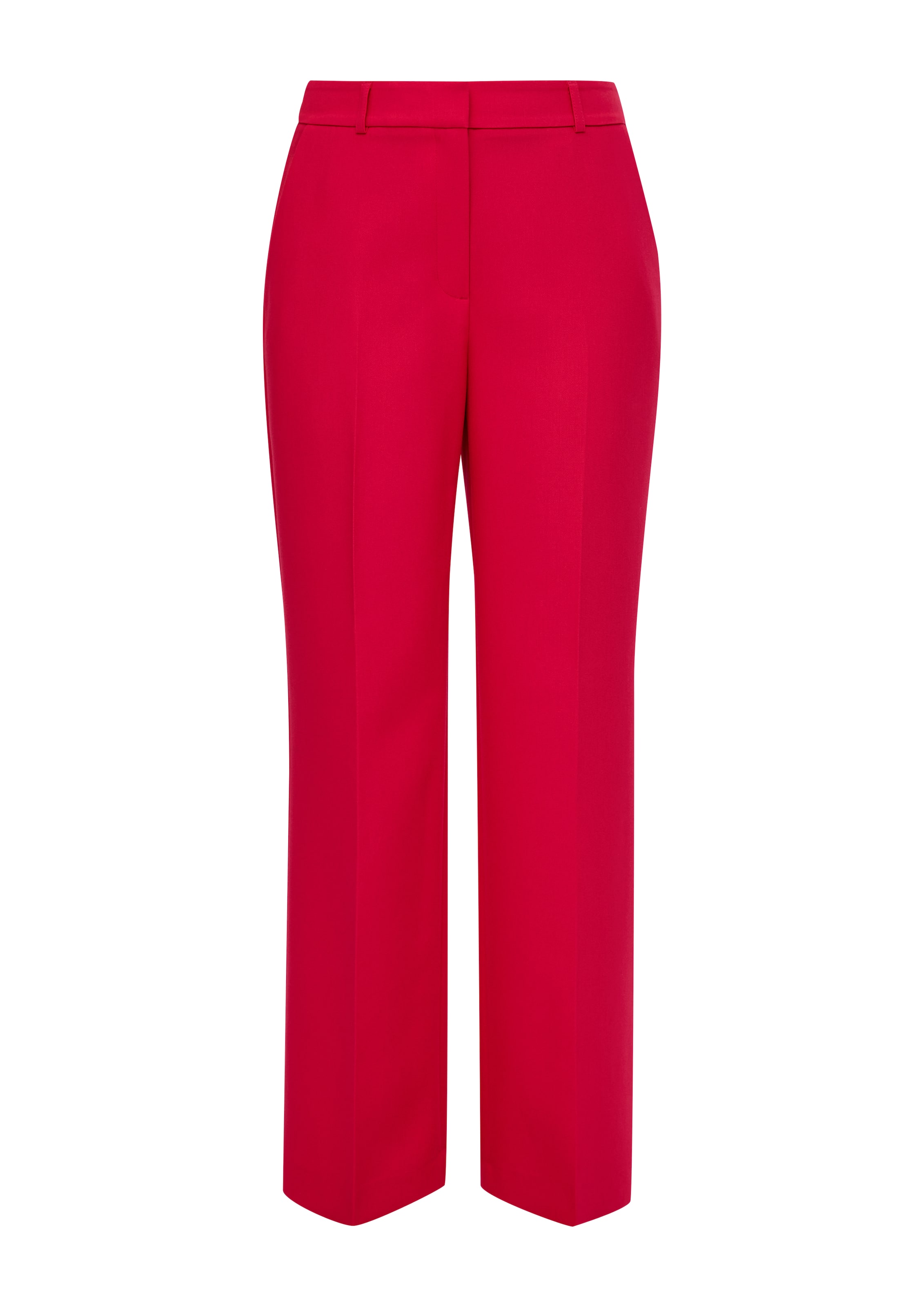 s.Oliver BLACK LABEL Wide Leg Hose in Rot: Vorderseite
