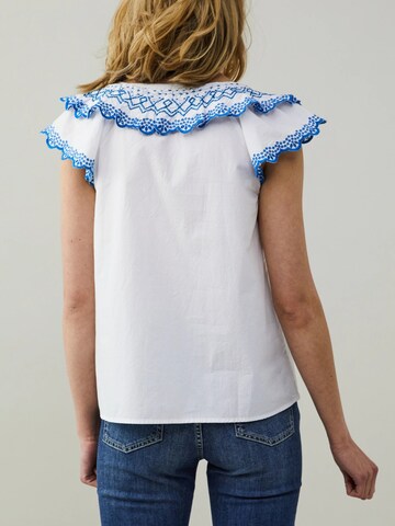 Odd Molly Blouse 'Logan' in Wit