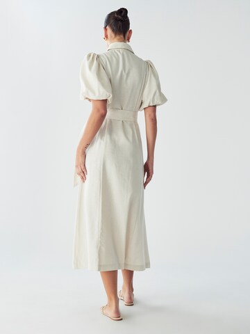 Willa Kleid 'Ariane' in Beige: Rückseite