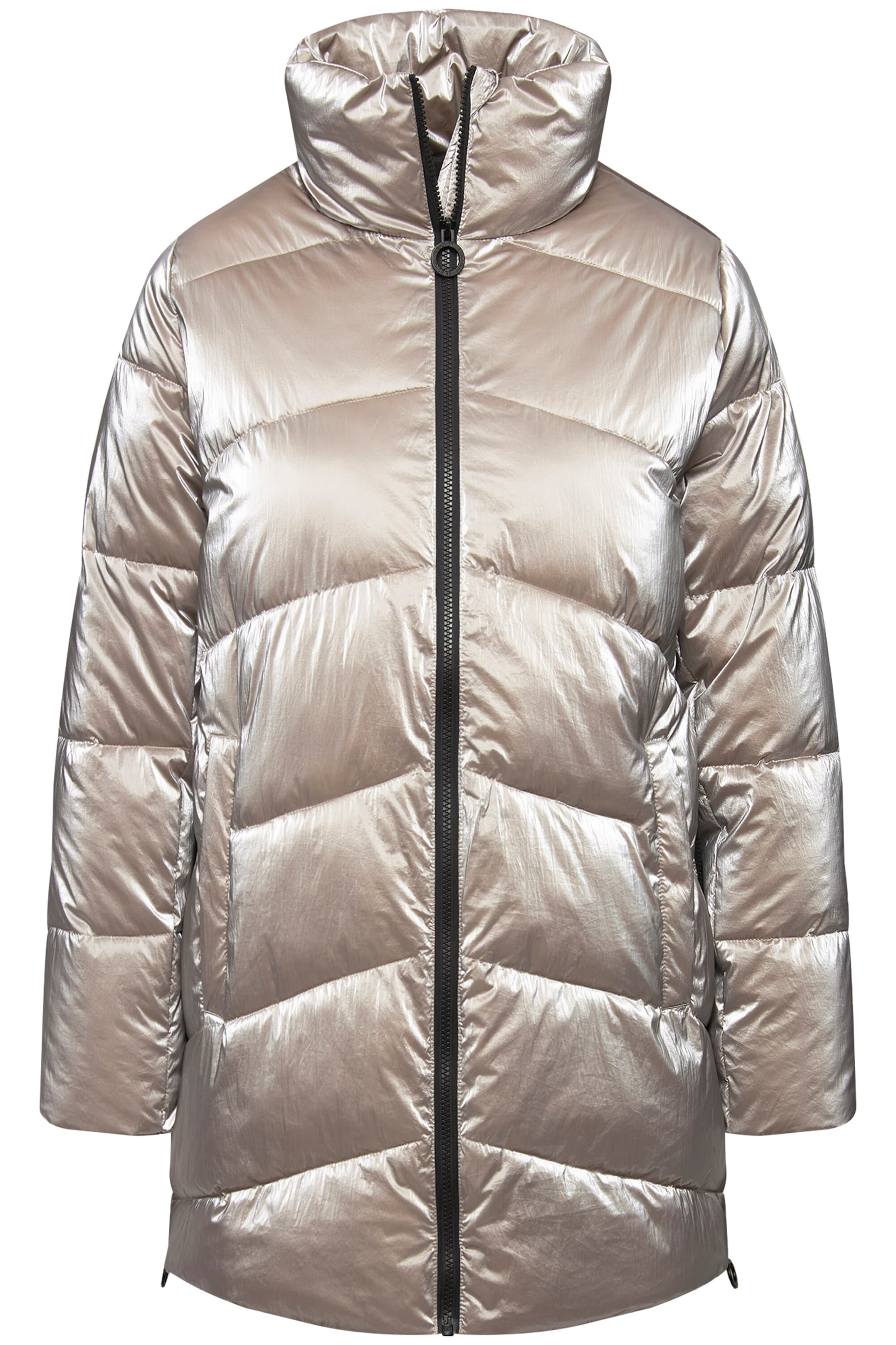 Ulla Popken Winter jacket in Silver: front
