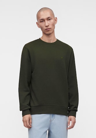 Hackett London Sweatshirt 'CLASSIC' in Green: front