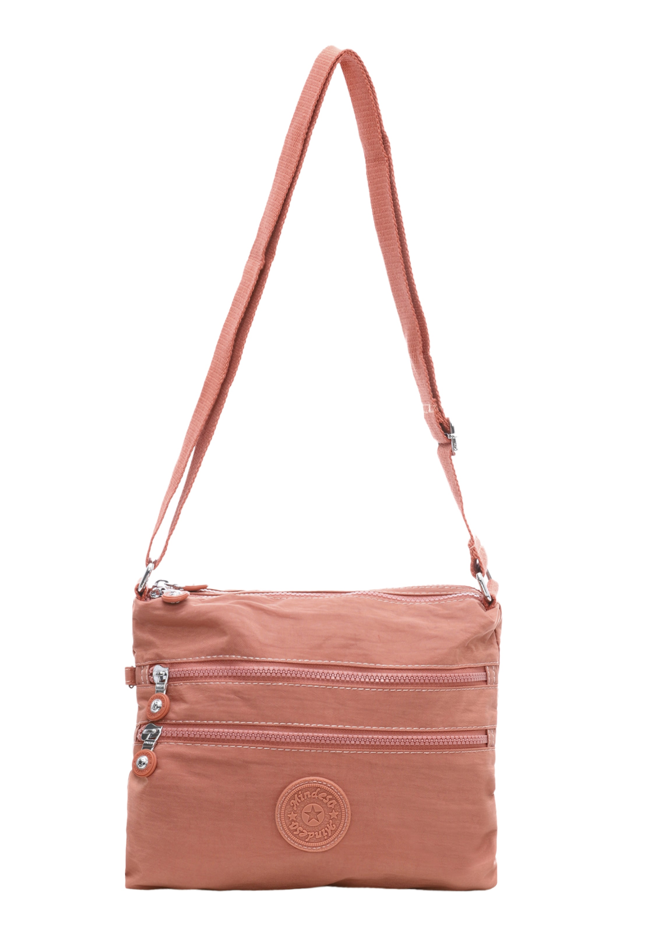 Mindesa - Mala de ombro em vermelho: frente