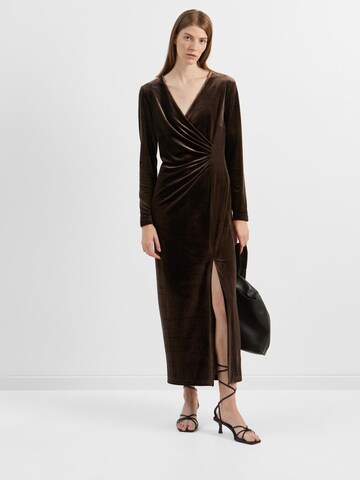 SELECTED Kleid in Braun