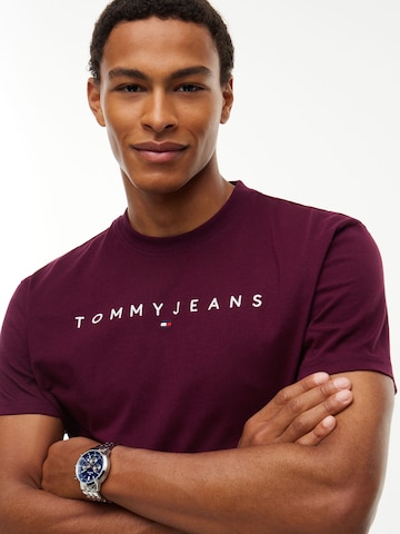 Tommy Jeans Тениска в лилав