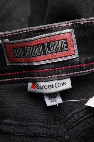 STREET ONE Skinny-Jeans 26 x 32 in Schwarz