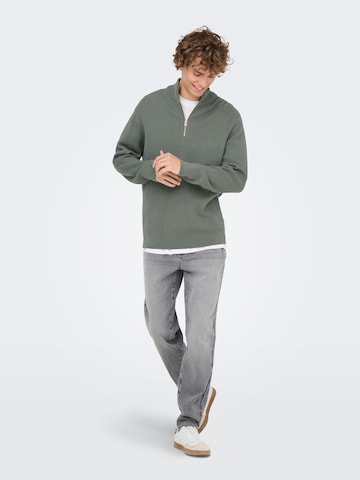 Pullover 'NSPHIL' di Only & Sons in grigio