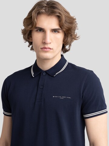 BIG STAR Poloshirt 'Wladym' in Blau