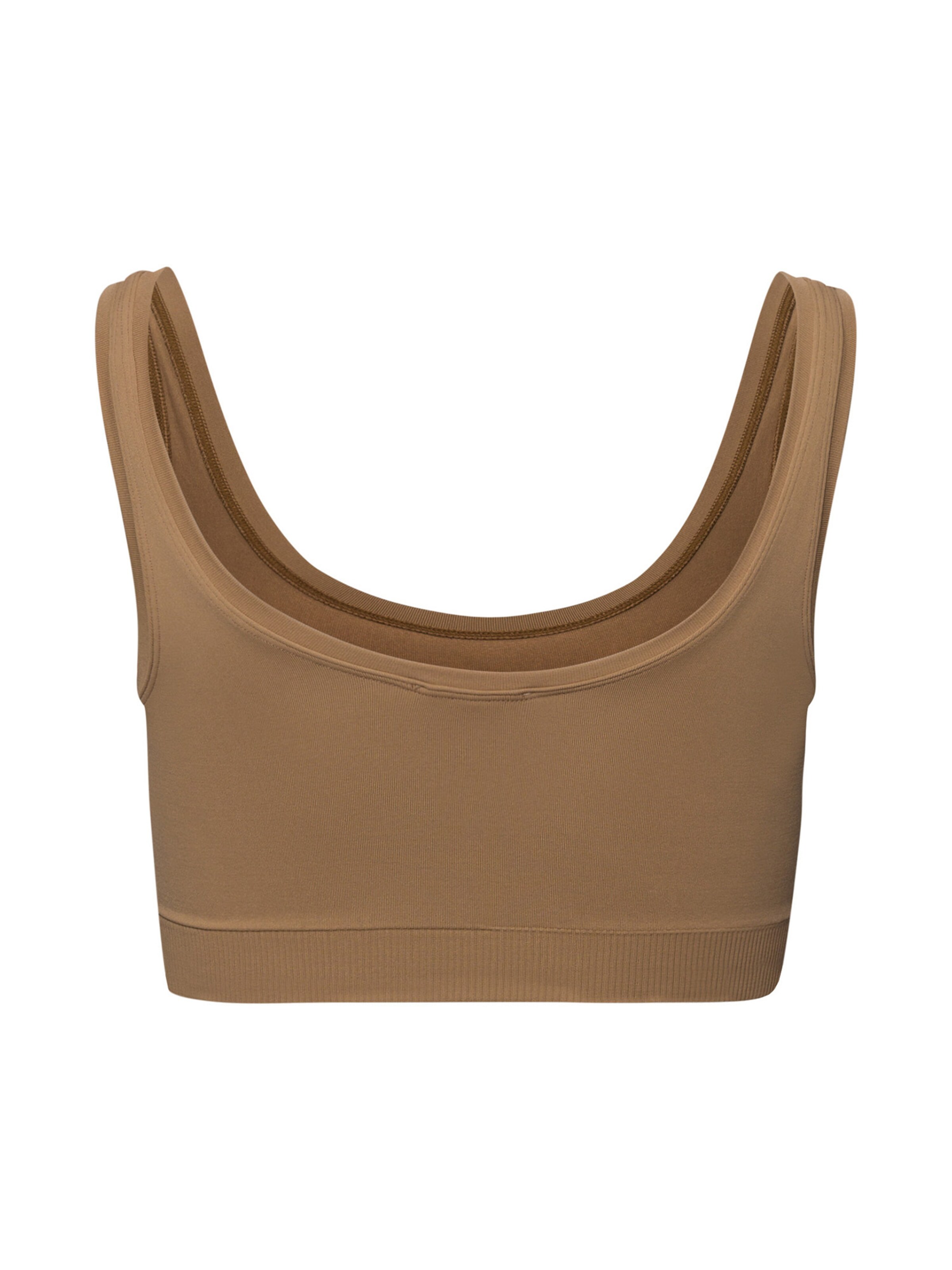 Hanro Bralette Bra 'Touch Feeling' in Brown