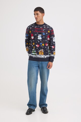 BLEND - Jersey 'BHMATEO CHRISTMAS' en azul