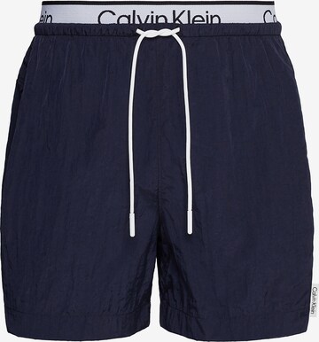Regular Pantalon de sport 'Gym' Calvin Klein Sport en bleu : devant