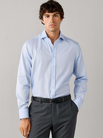 Slim fit Camicia di Hackett London in blu: frontale
