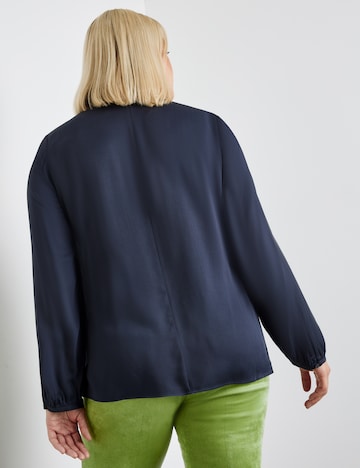 SAMOON Blouse in Blauw