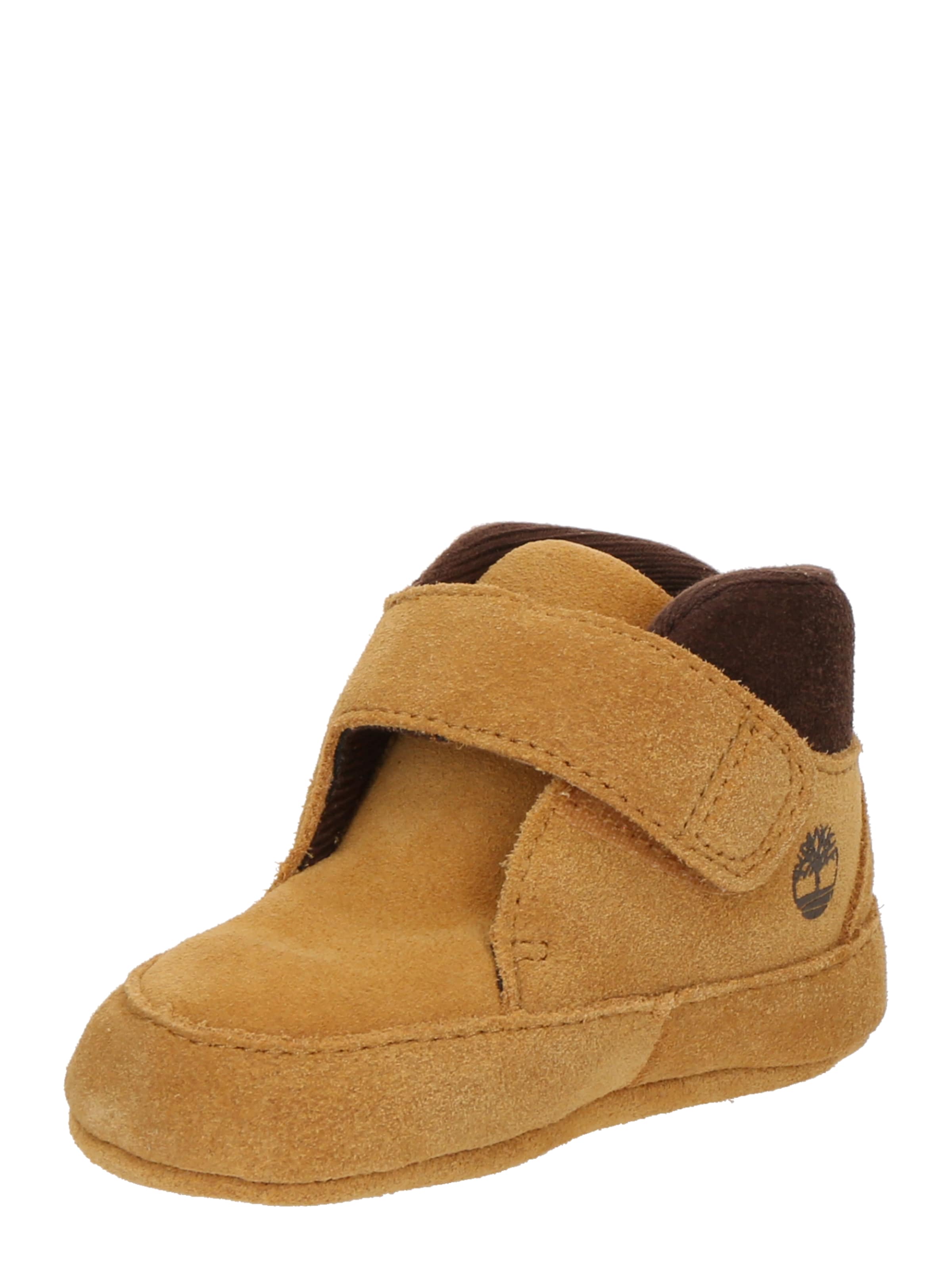 TIMBERLAND Обувки за прохождане в жълто: отпред