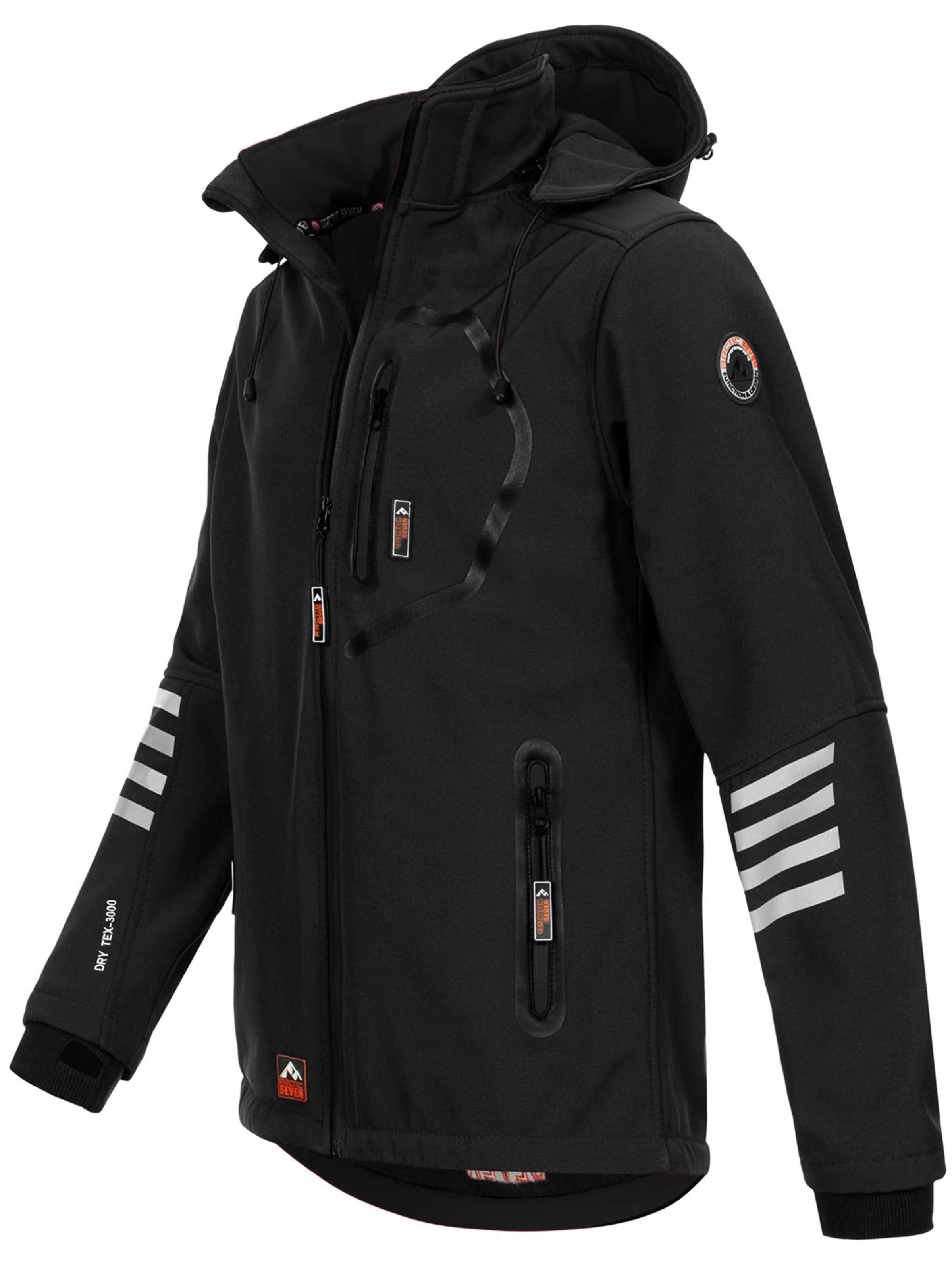 Arctic Seven Between-season jacket in Black
