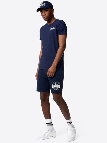 LONSDALE Μπλουζάκι ' ELMDON ' σε μπλε