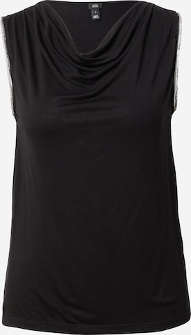 River Island T-shirt i svart: framsida