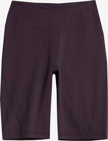 Regular Pantalon de sport 4F en bronze : devant