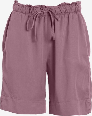 DEHA Regular Pants in Purple: front