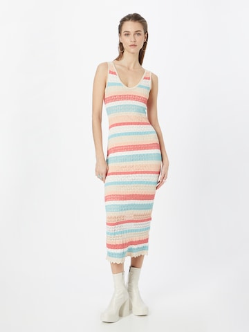 s.Oliver BLACK LABEL - Vestido de punto en Mezcla de colores: frente