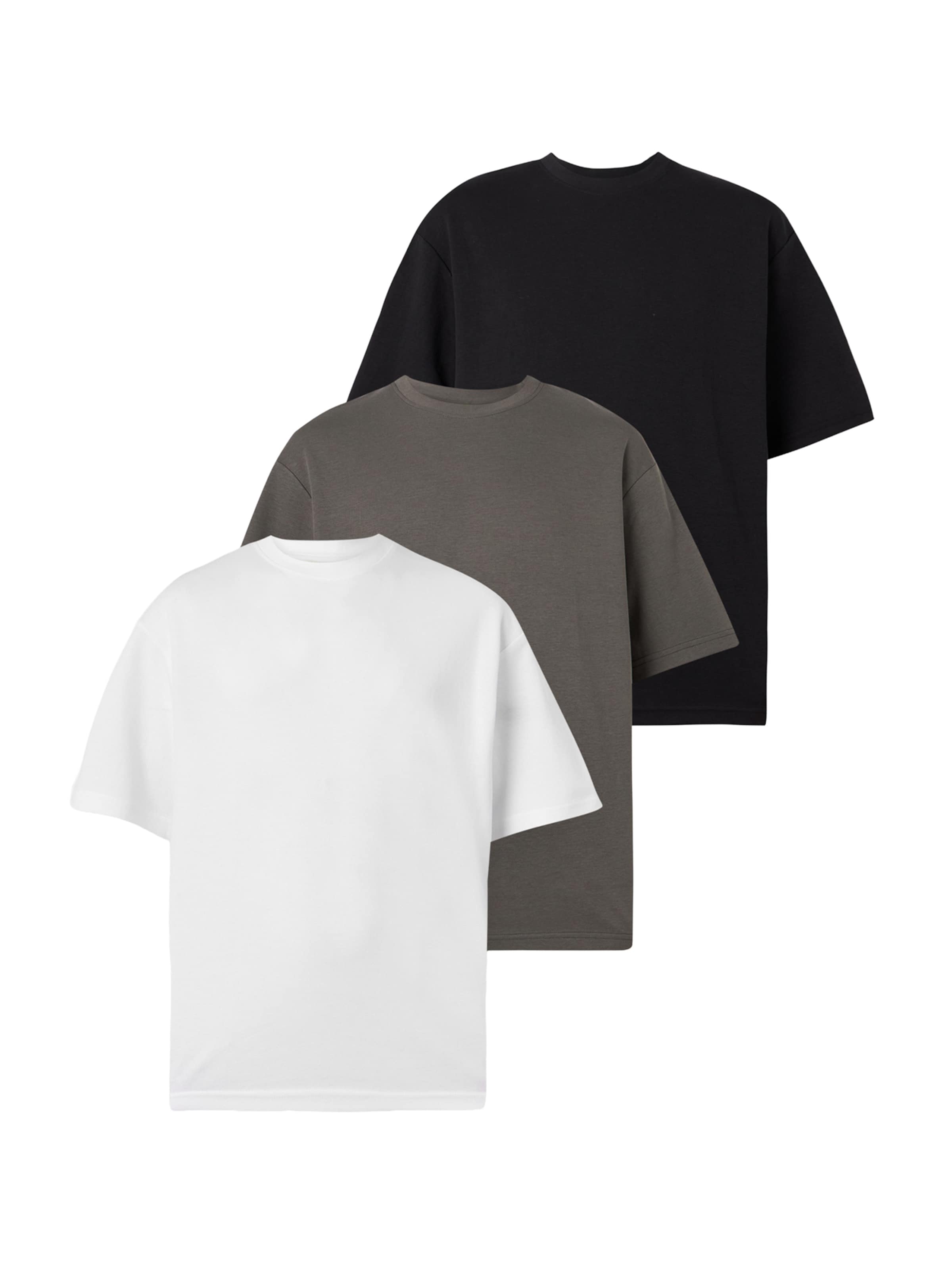 SELECTED Koszulka 'SLHLOSCAR' w kolorze szary: przód