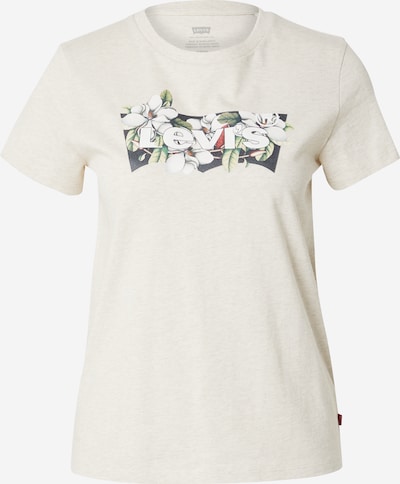 Marškinėliai 'The Perfect Tee' iš LEVI'S ®, spalva – grafito / tamsiai žalia / vyšninė spalva / balta, Prekių apžvalga