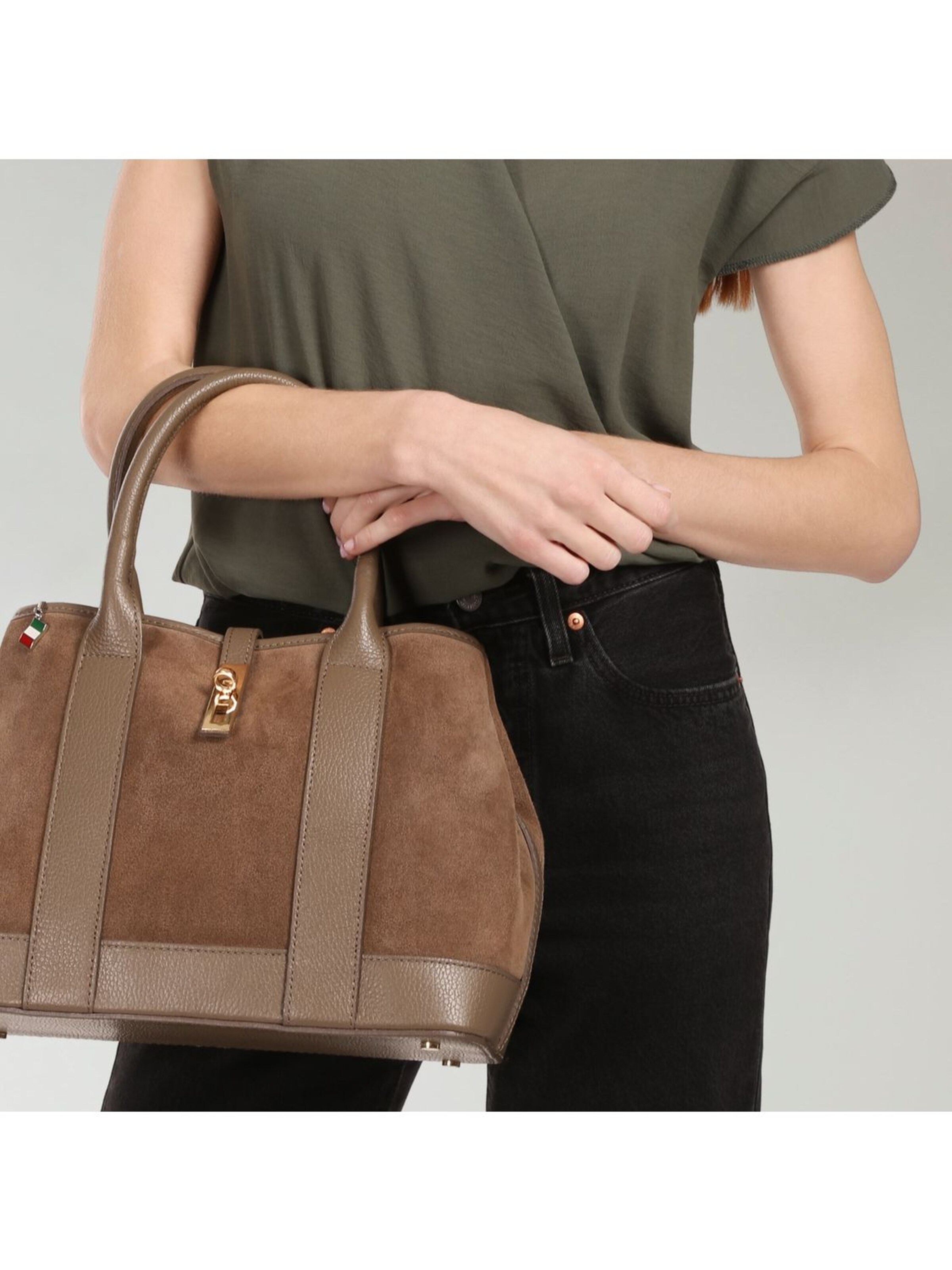 Sac bandoulière Florence en gris