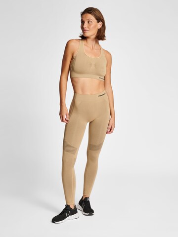 Hummel Bralette Sports Bra in Beige