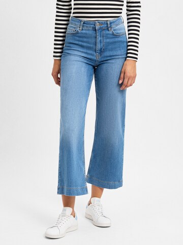 NÜMPH Bootcut Jeans 'Nuparis' in Blauw: voorkant
