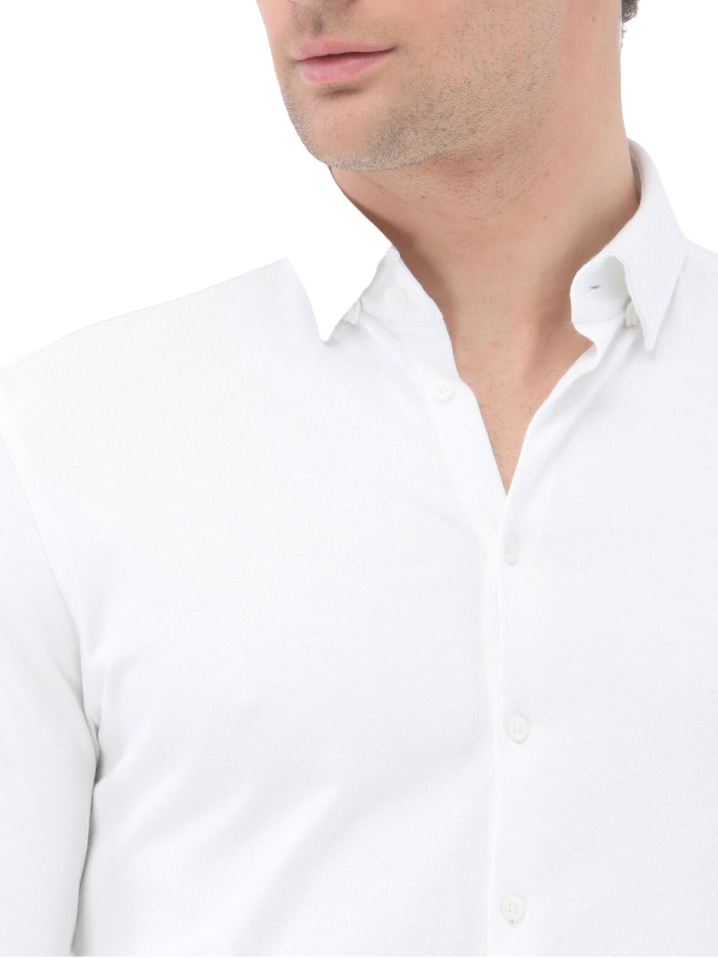 KİP Regular Fit Hemd in Weiß