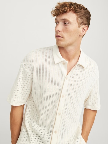 JACK & JONES Comfort Fit Skjorte i hvid