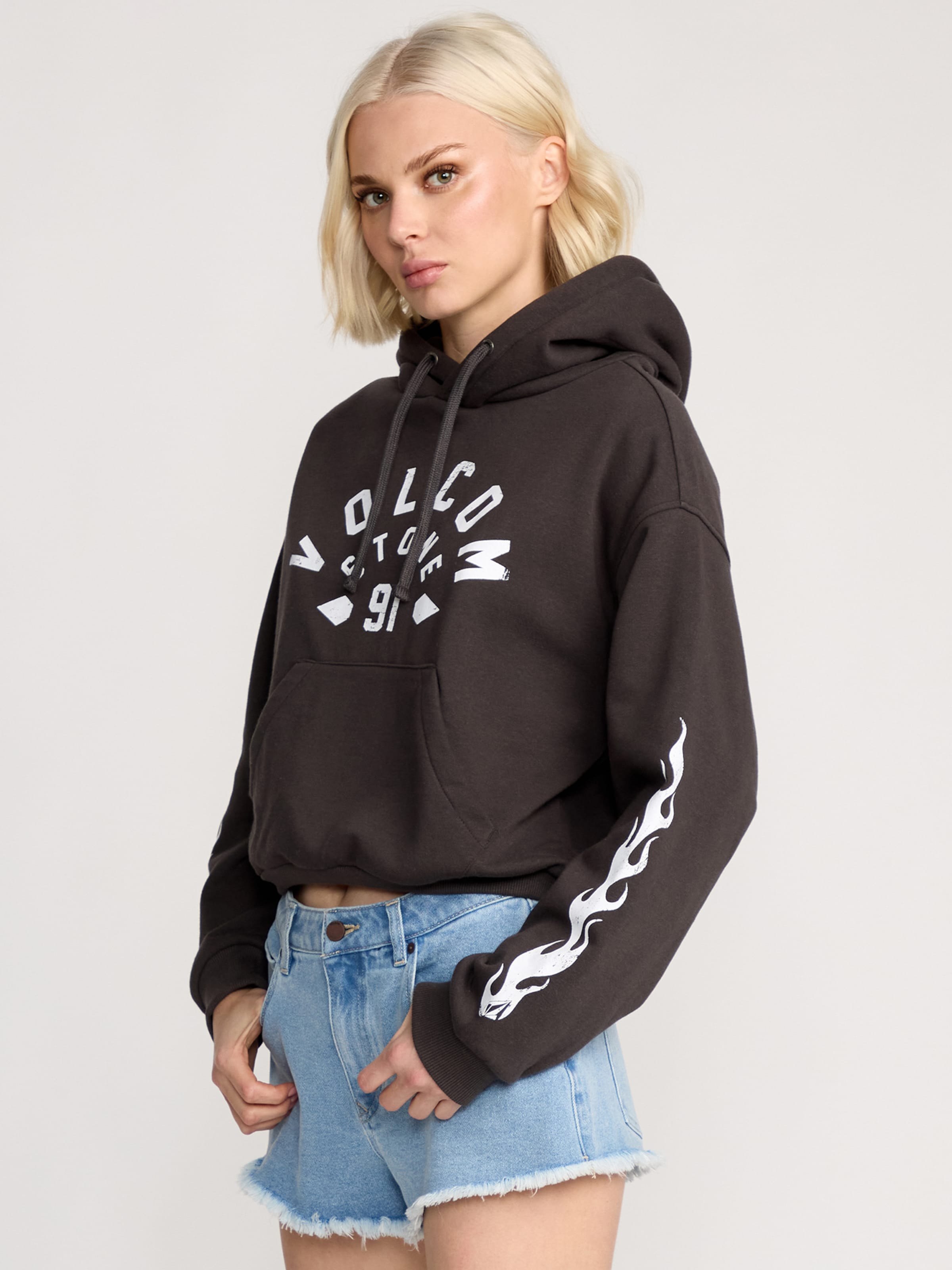 Pull-over Volcom en noir