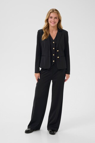 Blazer 'Anett' Cream en noir