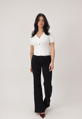 Elara Blouse in Wit