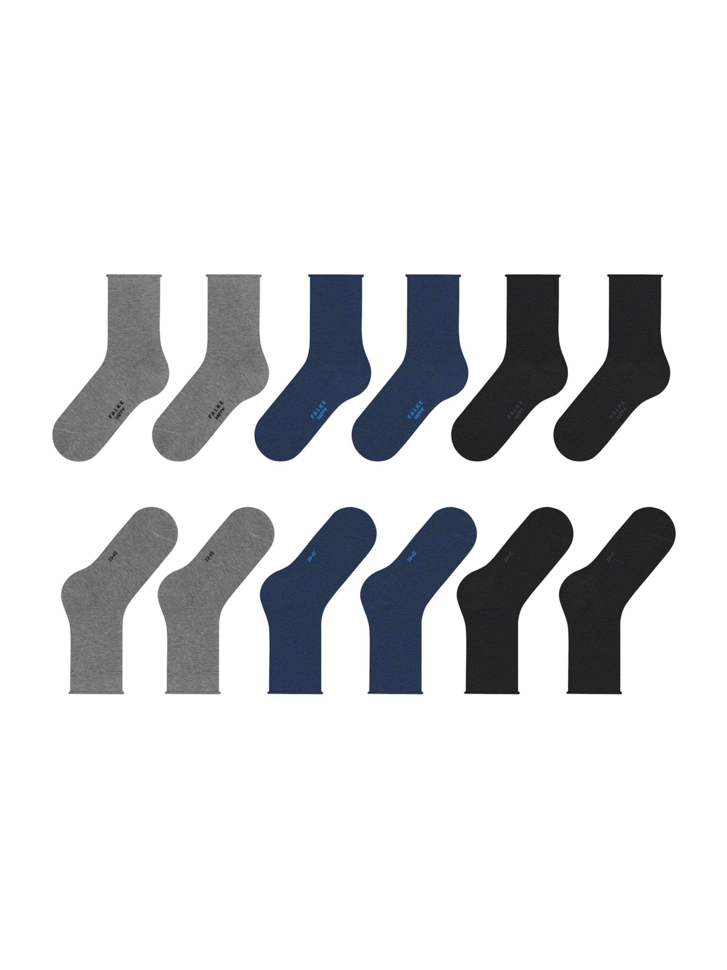 FALKE Socks 'Happy Bundle' in Blue
