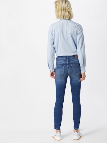 ONLY Skinny Jeans 'Blush' in Blau