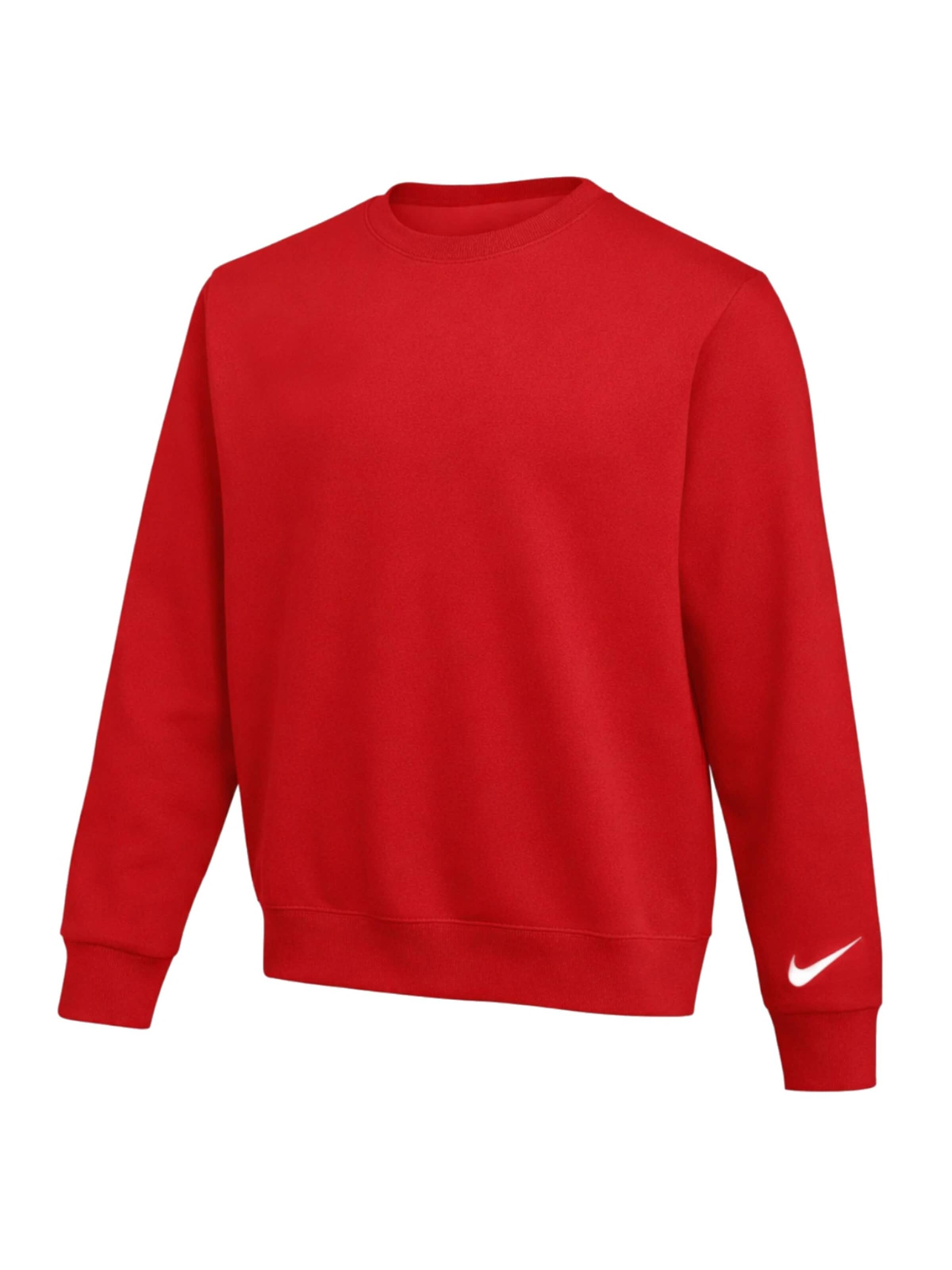 NIKE Sweatshirt 'Nike Park 26 Fleece Crew Swoosh'‌‌‌ in Rot: Vorderseite